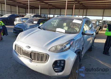 2019 Kia Sportage Sx Turbo из США, поврежденный, VIN KNDPRCA60K7554061